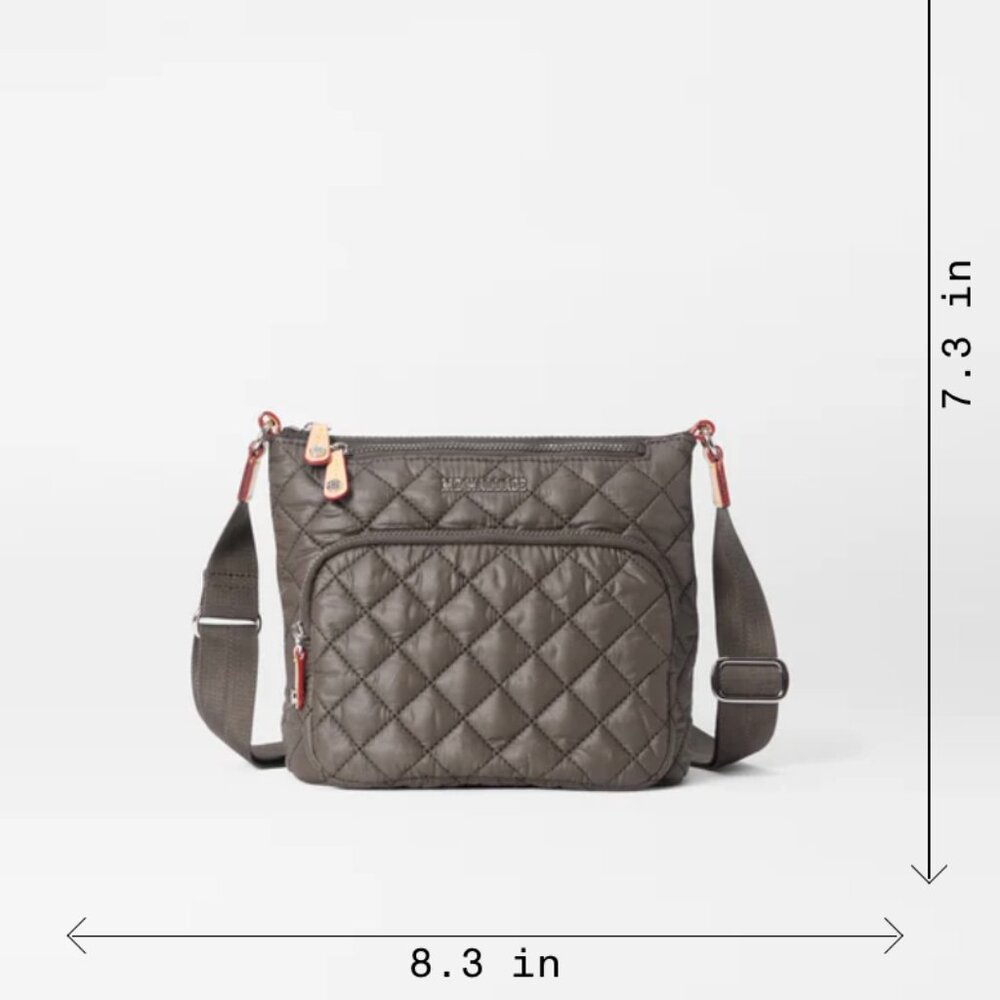 MZ Wallace Metro Scout Crossbody Deluxe in Magnet - Picture 8 of 14